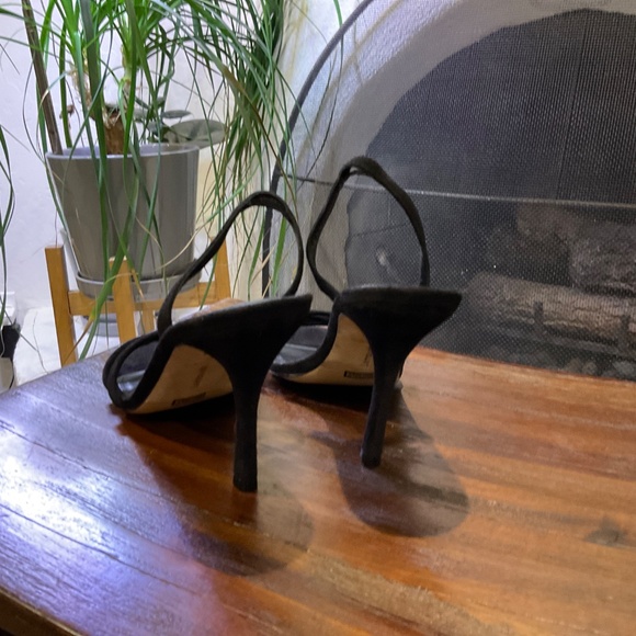 LARROUDE Annie Sandal In Black Suede size 9 - Picture 5 of 10